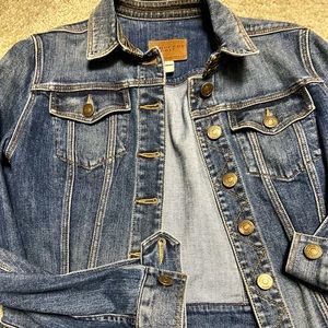 Authentic Burberry Denim Jacket New Without Tags